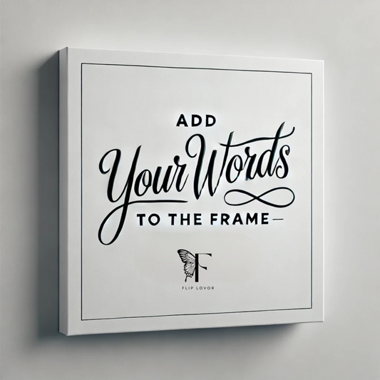 Add Your Words to the Frame