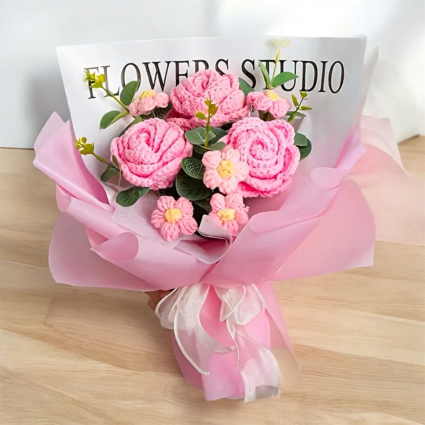 Pink Cotton Bloom Bouquet